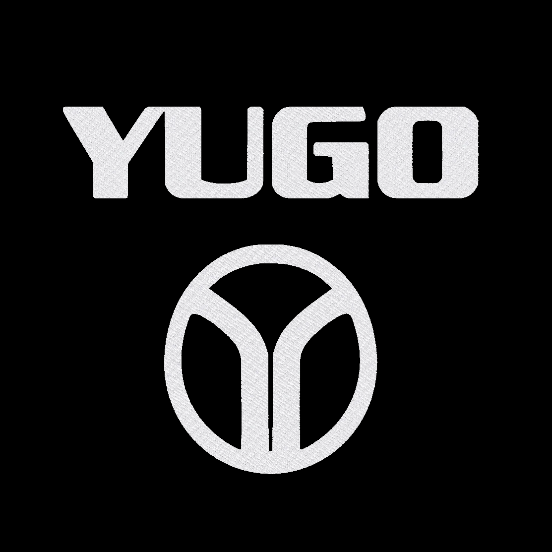 YUGO Car Logo Hoodie (HQ Stitched Embroidery)