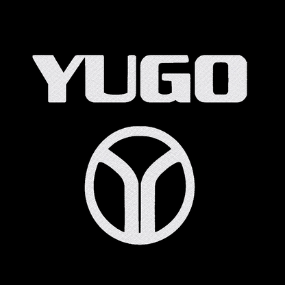 YUGO Car Logo Hoodie (HQ Stitched Embroidery)